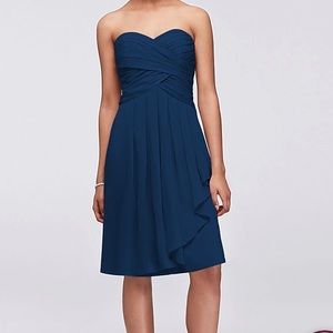 David’s Bridal Blue Dress (Size 10)